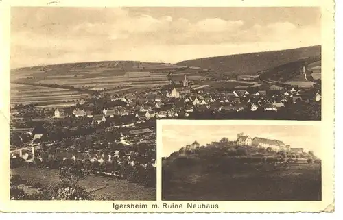 Igersheim, Total, Ruine Neuhaus gl1930 4.850