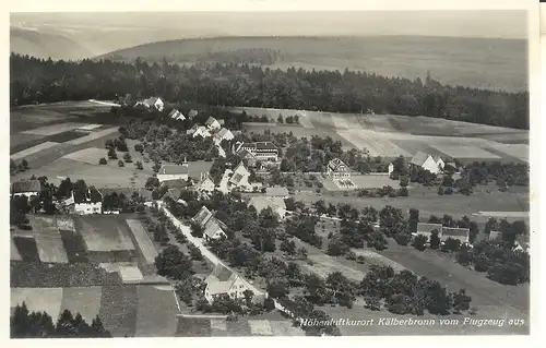 Kälberbronn, vom Flugzeug, Gasthof Schwanen ngl 4.714