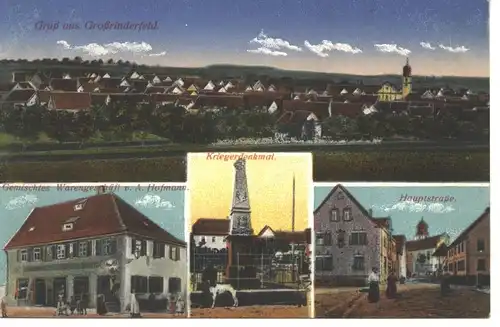 Großrinderfeld, Warengesch. Hofmann bahnpgl1918 9.271