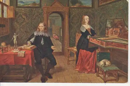 Kassel Gonzales Coques Gemälde ngl 12.392