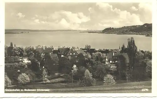 Gaienhofen am Bodensee Untersee gl1952 9.623