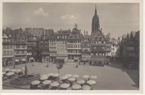 Frankfurt a. M. Römerberg Marktplatz gl1931 12.217