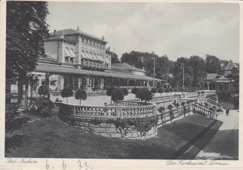 Bad Nauheim Das Kurhaus mit Terasse ngl 12.155