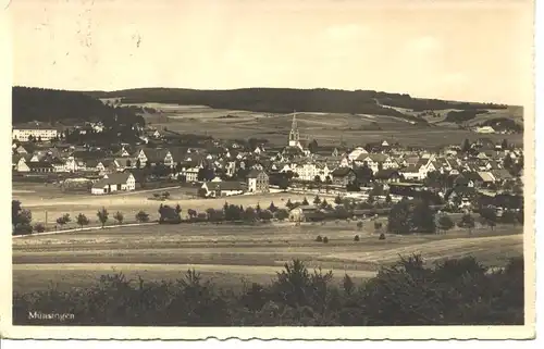 Münsingen, Gesamtansicht gl1938 9.388