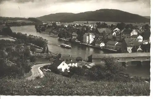 Gailingen Brückenkopf Gesamtansicht gl1963 9.727