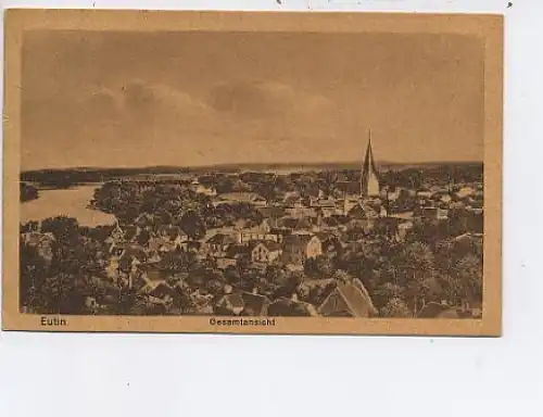 Eutin Blick über die Stadt gl1924 44.507