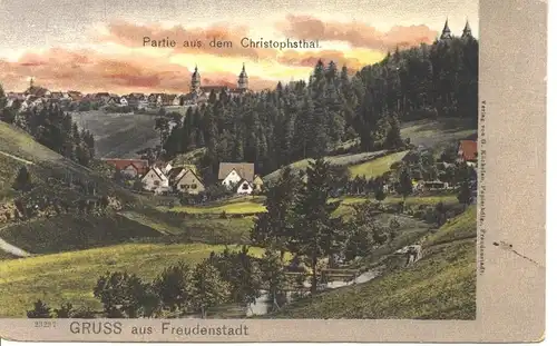 Freudenstadt Partie Christophsthal ngl 9.767