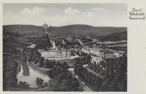 Kassel- Wilhelmshöhe Gesamtansicht gl1936 12.169