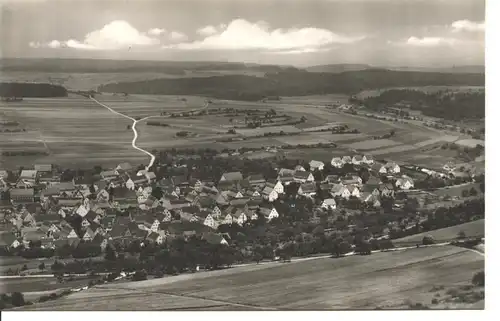 Gechingen/Calw, Gesamtansicht, Fotokarte ngl 9.778