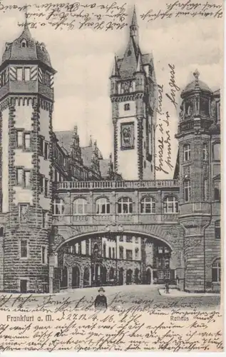 Frankfurt a.M. Rathaus gl1904 12.228