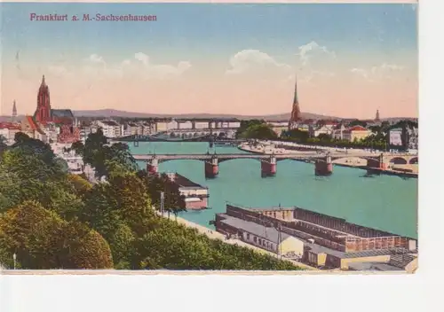 Frankfurt a. M.-Sachsenhausen Brücke gl1922 12.020