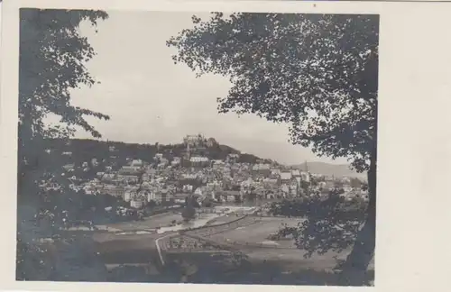 Marburg Blick von Bismarckpromenade ngl 11.623