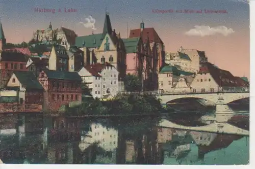 Marburg a. L. Lahnpartie auf Universität ngl 12.465