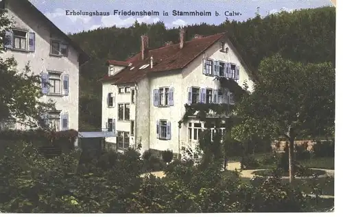 Stammheim/Calw Erholungshaus Friedensheim ngl 9.820