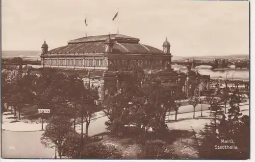 Mainz Stadthalle Fotokarte Trinks ngl 11.437