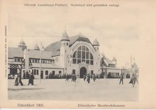 Düsseldorf 1902 Handwerkskammer ngl 11.475