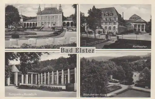 Bad Elster Kurhaus Kurtheater Wandelhalle gl1938 97.937