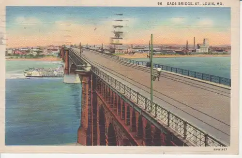 St. Louis, Mo. Eads Bridge gl1937 204.428
