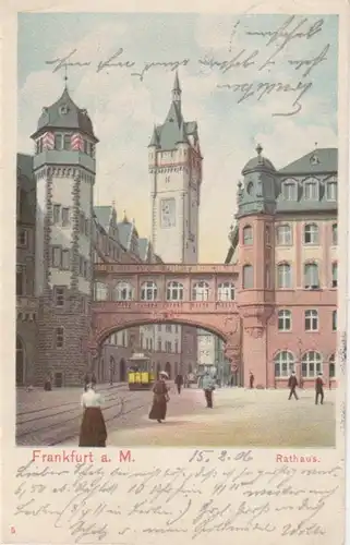 Frankfurt a. Main Rathaus gl1906 11.867