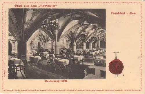 Frankfurt Gruss aus dem Ratskeller ngl 12.606