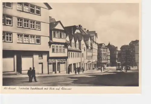 Alt-Kassel Freiheiter Durchbruch Altmarkt ngl 11.934