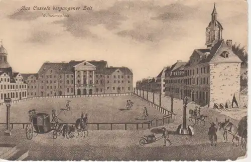 Cassel vergangener Zeit Wilhelmsplatz ngl 12.432