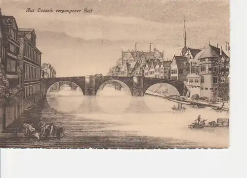 Aus Cassels vergangener Zeit Wilhelmsbrücke ngl 11.959