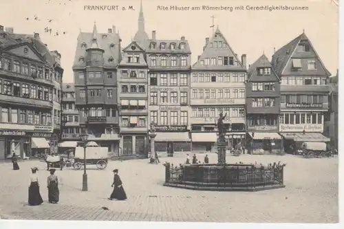 Frankfurt Gerechtigkeitsbrunnen Restaurant gl 12.319