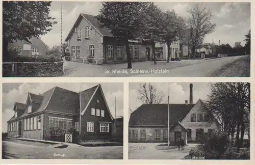 Gr. Rheide Schule Meierei Straßenpartie ngl 10.191