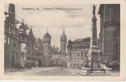 Frankfurt a.M. Paulsplatz Rathaus Einheitsd ngl 12.041