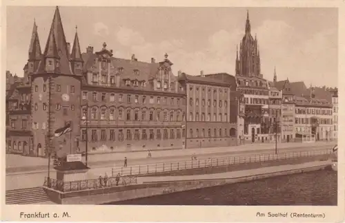 Frankfurt a. M. Am Saalhof (Rententurm) ngl 11.909