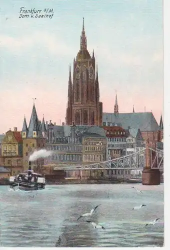 Frankfurt am Main Dom und Saalhof gl1911 12.629