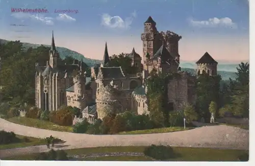 Cassel Wilhelmshöhe Löwenburg gl1917 12.439