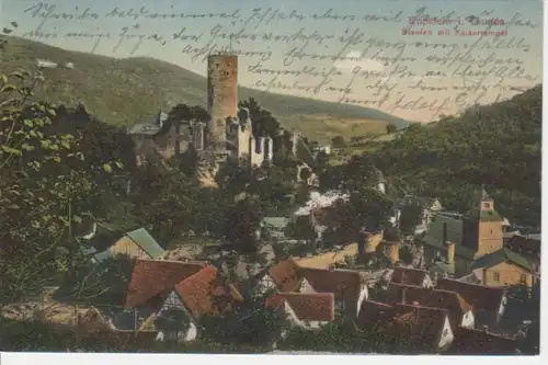 Eppstein Staufen mit Kaisertempel gl1914 11.890