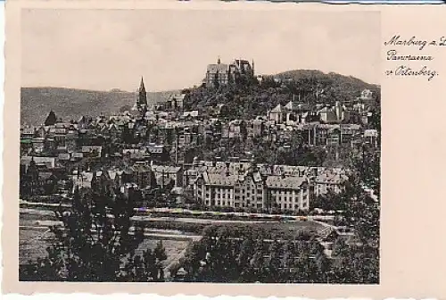 Marburg/Lahn Panorama v.Ortenberg gl1935 B0.867