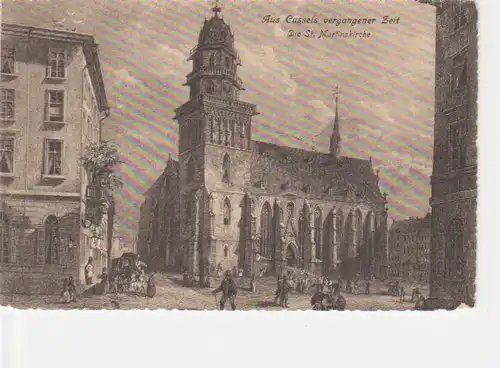 Aus Cassels vergangener Zeit Martinskirche ngl 11.960