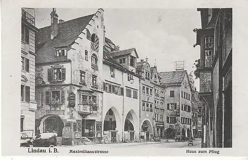 Lindau Bodensee Maximilianstrasse ngl C2273