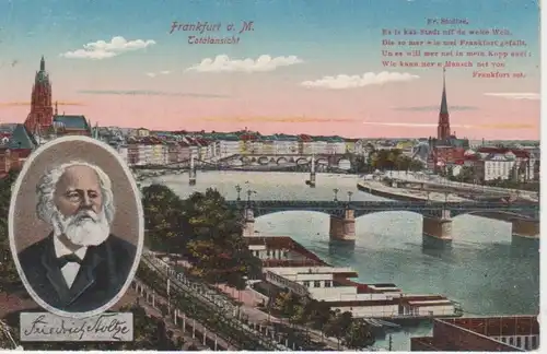 Frankfurt am Main - Totalansicht feldpgl1917 12.777