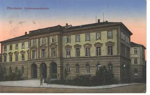 Pforzheim Goldschmiedschule feldpgl1916 9.938