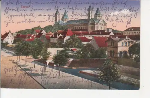 Speyer Stadtpanorama feldpgl1917 93.772