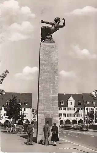 Freudenstadt Wiederaufbau-Denkmal ngl B9617