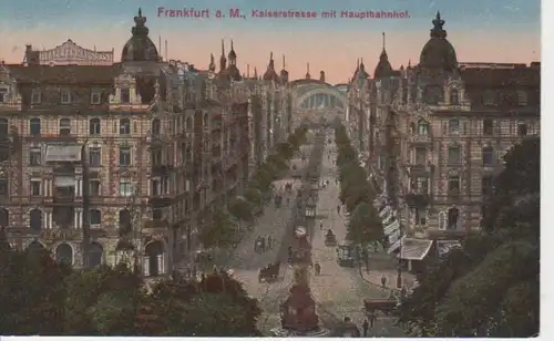 Frankfurt am Main - Kaiserstrasse mit Hbf gl1928 12.703