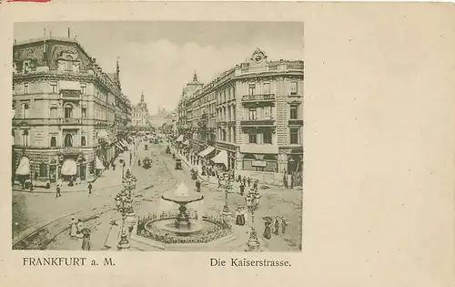 Frankfurt a.M. Die Kaiserstraße ngl 132.201