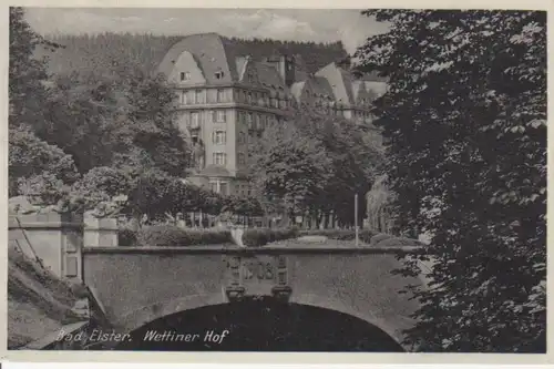 Bad Elster Wettiner Hof bahnpglca.1940 97.941