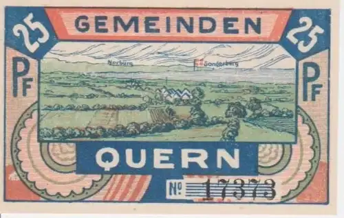 Quern Gutschein 25 Pfennig Total ngl 10.320