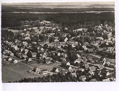 Königsfeld Schwarzwald Luftbild gl1967 17.321