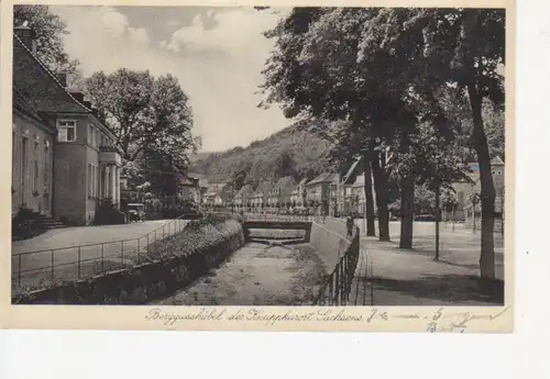 Berggießhübel Die Hauptstraße gl1932 84.848