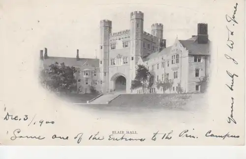 New Jersey Blair Hall gl1921 204.372