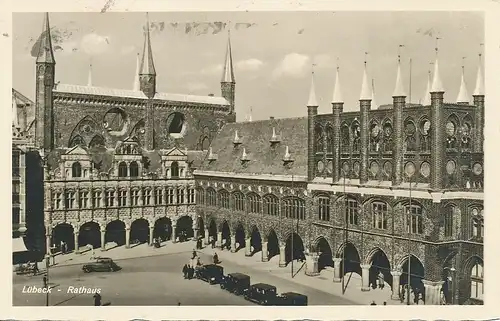 Lübeck Rathaus gl1940 116.188