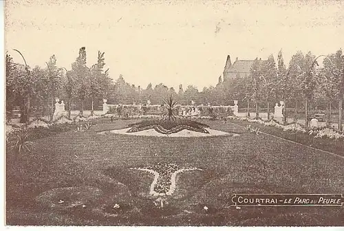 Courtrai Le Parc du Peuple ngl B9891